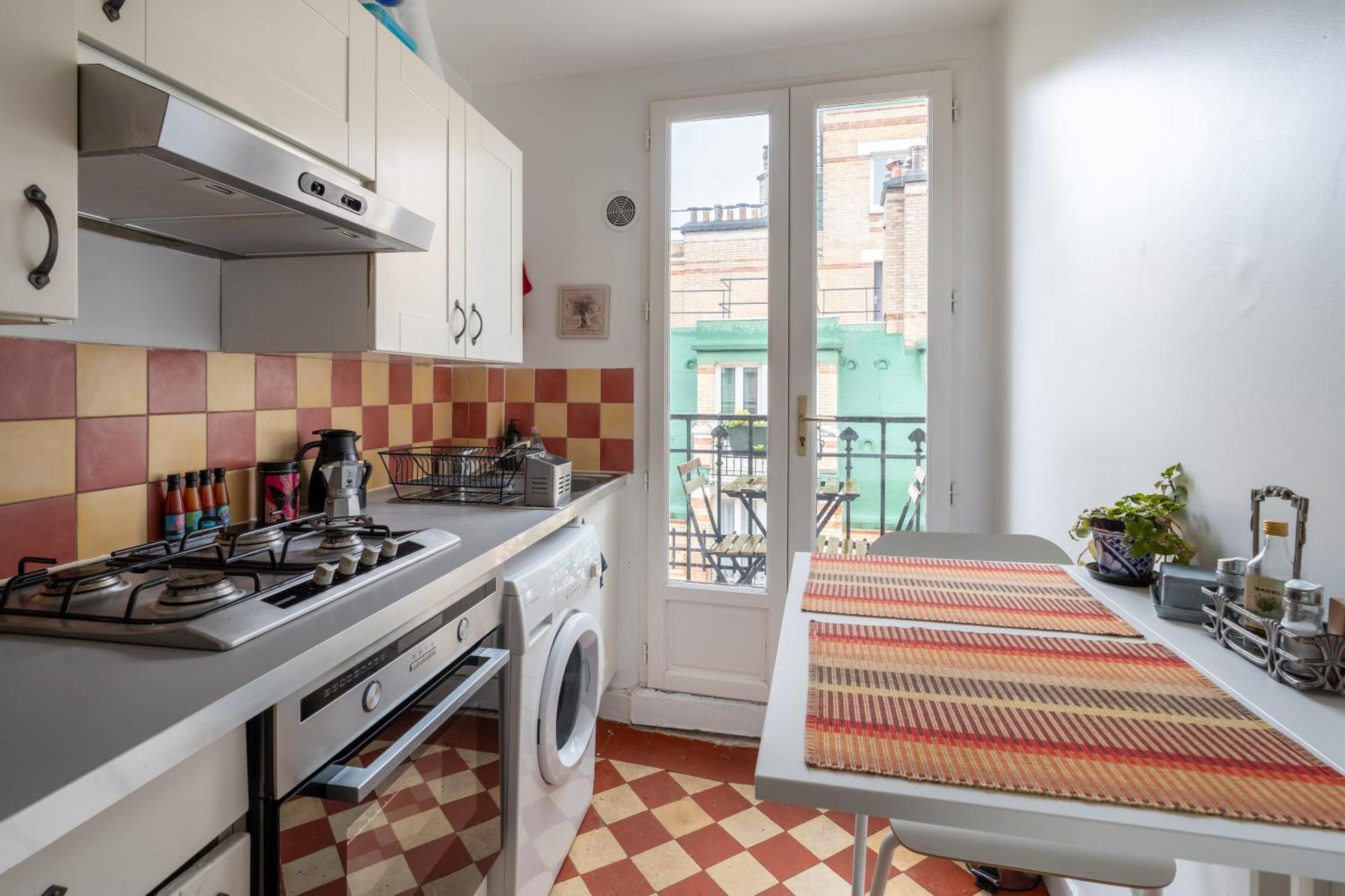 Chic 1Bd Apartment With Balcony Picpus Paris Ngoại thất bức ảnh